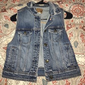 Denim vest
